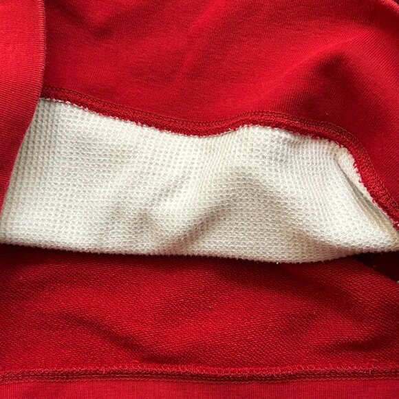 Roots 100% Cotton Sweatshirt, Men's Size Large in Red - Picture 5 of 10